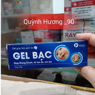 Vega GEL BẠC 25g giúp kháng khuẩn,tái tạo da