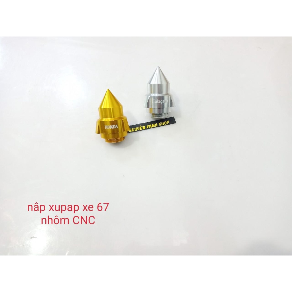 Nắp xúc bắp nhôm CNC gắn xe 67-1 cái lẻ