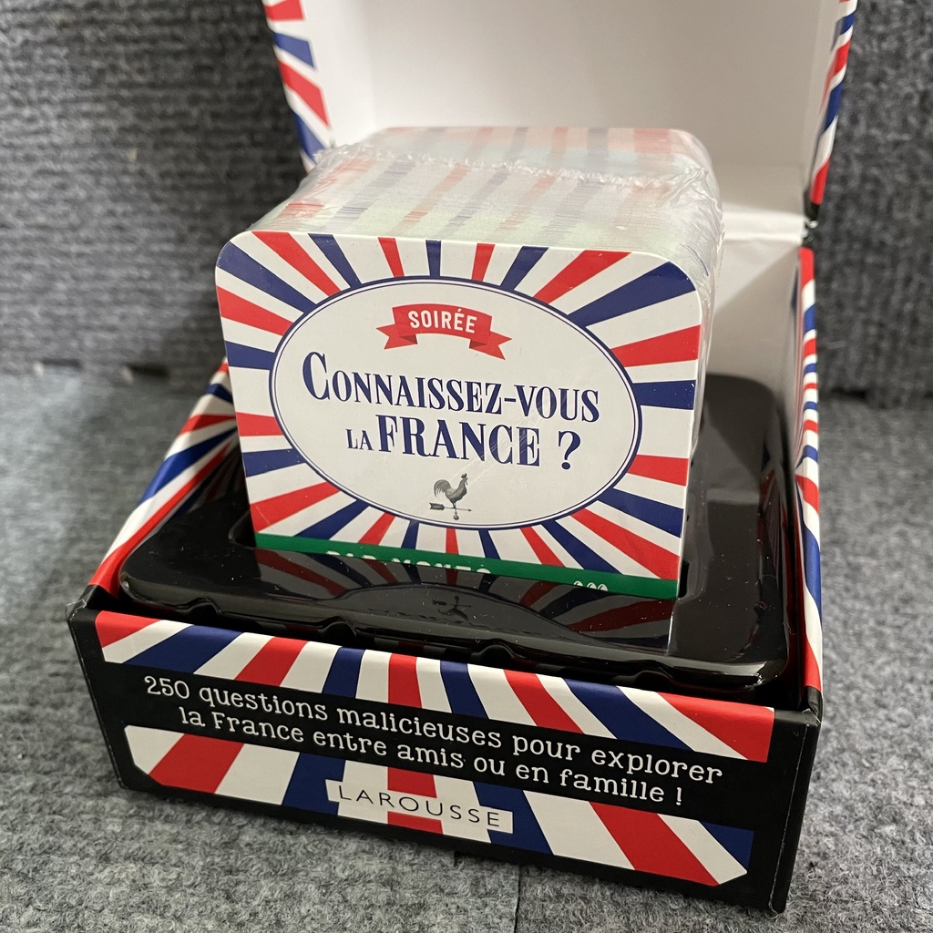 Sách: Trò chơi văn hóa tiếng Pháp - Soiree Connaissez-Vous Bien La France ?