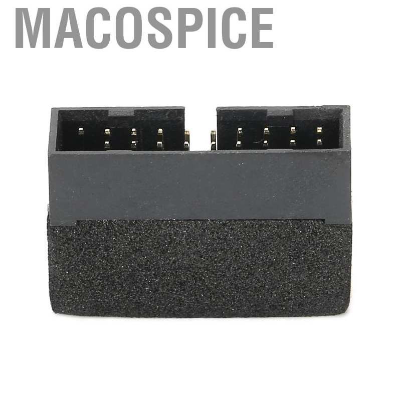 90 DEGREE Bo Mạch Chủ Macospice Usb 3.0 19pin Đầu 90 Độ | BigBuy360 - bigbuy360.vn