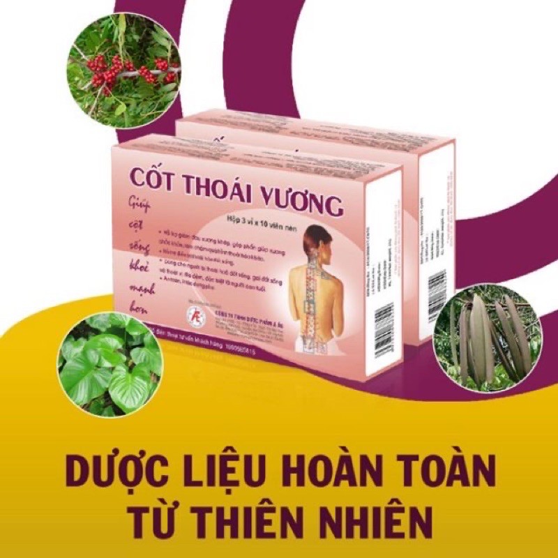 CỐT THOÁI VƯƠNG hộp 30 viên (tích điểm 10h tặng 1h + QUÀ ) | BigBuy360 - bigbuy360.vn