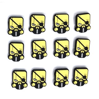 Sticker Jibbitz gắn dép sục 3D
