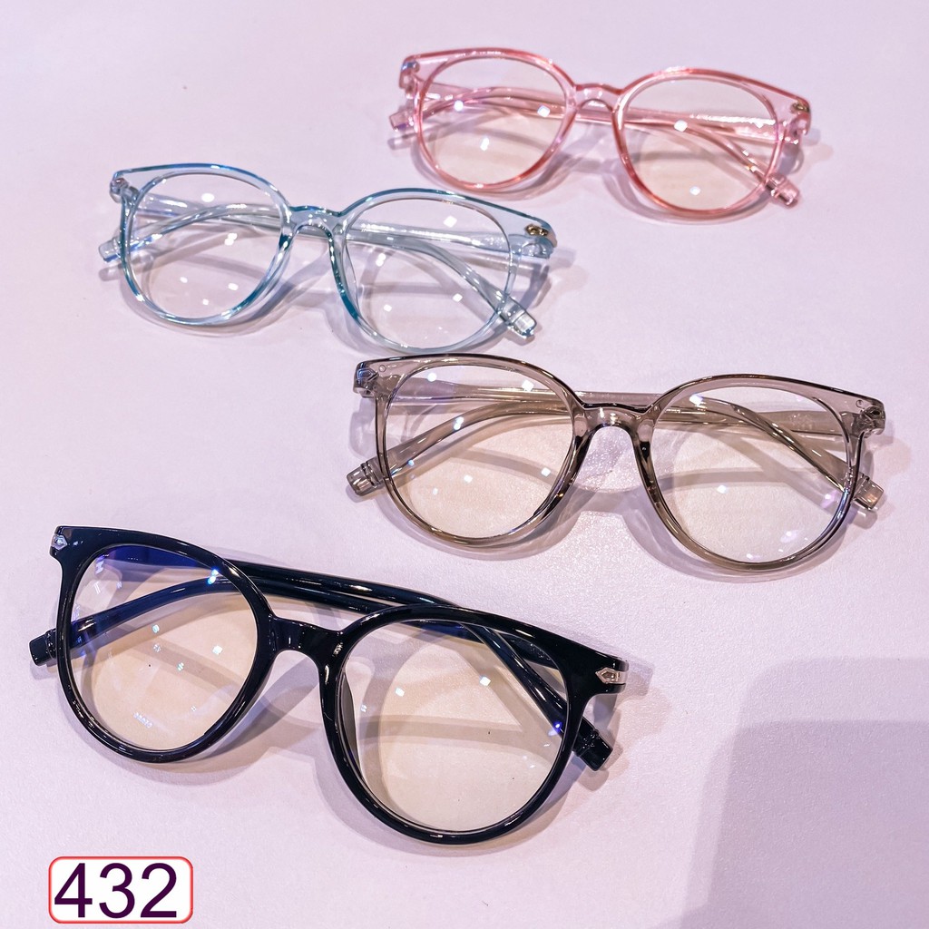 [Mã FARSSTGRE giảm 5K đơn bất kỳ] Mắt Kính Giả Cận From Tròn Gọng Mũi Tền 432 Cực Đẹp | BigBuy360 - bigbuy360.vn