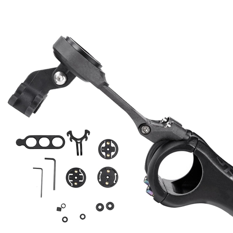 Hỗ trợ gắn máy tính thân tay lái xe đạp cho Garmin Bryton Wahoo Giant với máy ảnh nhẹ Giá đỡ xe đạp