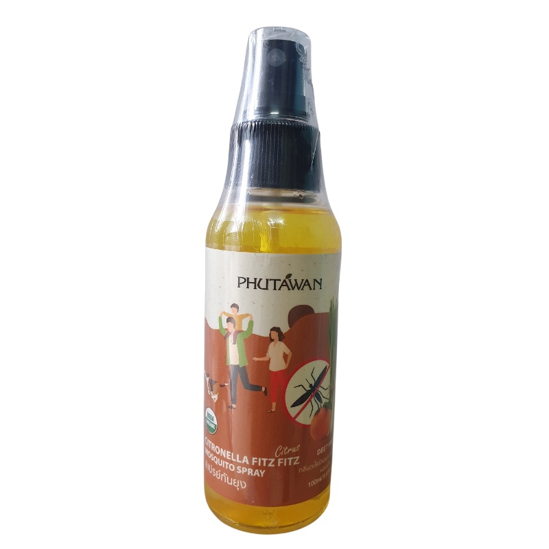 Tinh Dầu Xịt Đuổi Muỗi Và Côn Trùng Citronella Phutawan Thái Lan