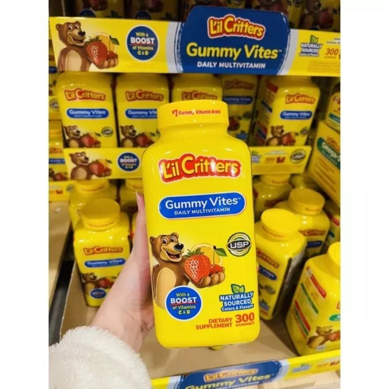 Kẹo dẻo gấu tổng hợp vitamin L’il Critters -Gummy Vites Complet 300v