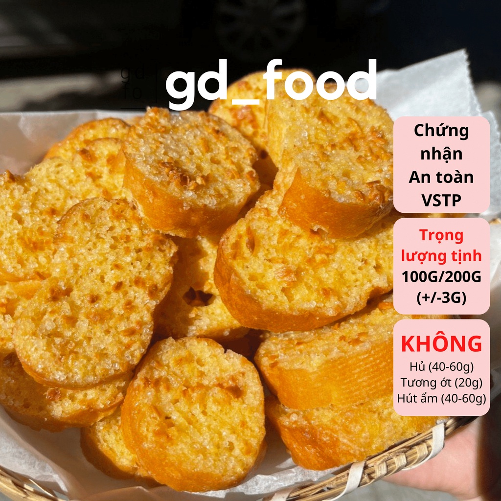 BT|Bánh mì phô mai bơ tỏi nhà làm đặc biệt thơm ngon 200g