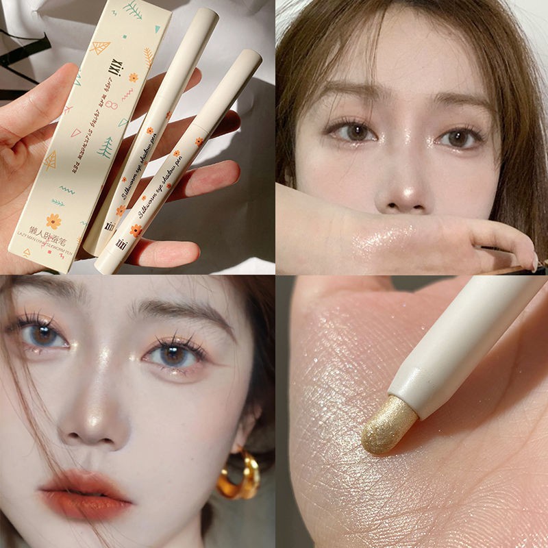 [Hàng mới về] Bút Kẻ Mắt Xixi Bắt Sáng Màu Ngọc Trai Lấp Lánh Trang Điểm Chuyên Nghiệp