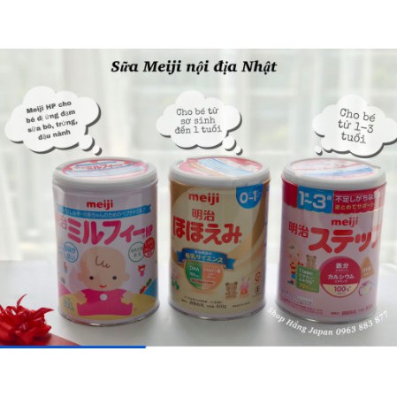 SỮA MEIJI HP NỘI ĐỊA NHẬT LON 850G
