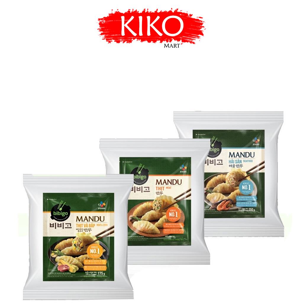 Bánh xếp mandu Bibigo Cj foods 1,5kg ( hải sản/thịt/thịt bắp )