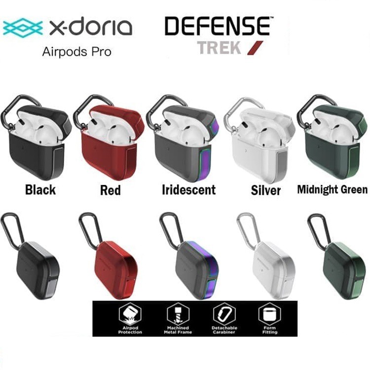 Case Airpod Pro thương hiệu XDoria Defense Trek chính hãng