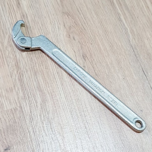 Bộ Cờ Lê Móc Cổ Xe Máy Thép Mạ Mờ 23cm Chuyên Dụng Cho Bác Thợ Sửa Chữa Xe Máy