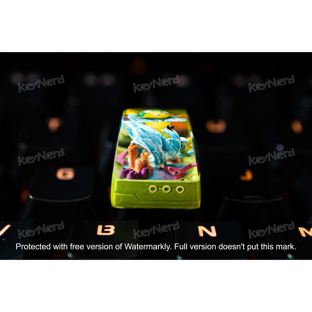 Keycap resin pokemon - nút bàn phím cơ - artisan