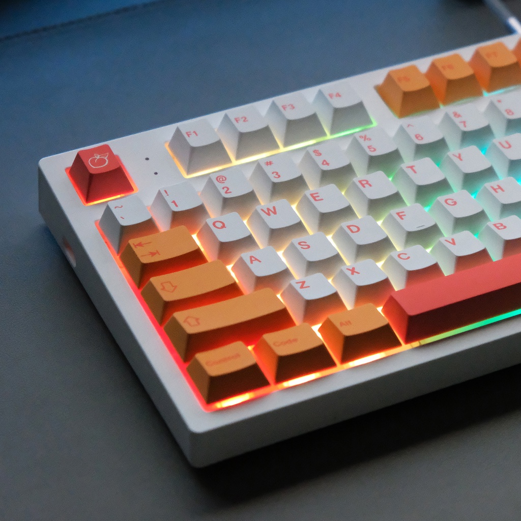 PBT keycap Cherry Profile 141 Phím Dye Thăng hoa Bố cục ANSI cho bàn phím cơ Công tắc Cherry MX