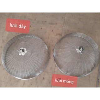 Lồng bàn inox lưới dày size 50cm