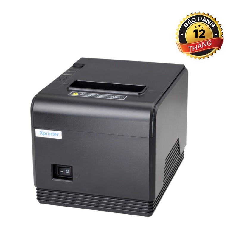 Máy In Hóa Đơn Bán Lẻ  Xprinter XP-Q200 Khổ Giấy K80mm - Công nghệ in nhiệt trực tiếp không tốn mực