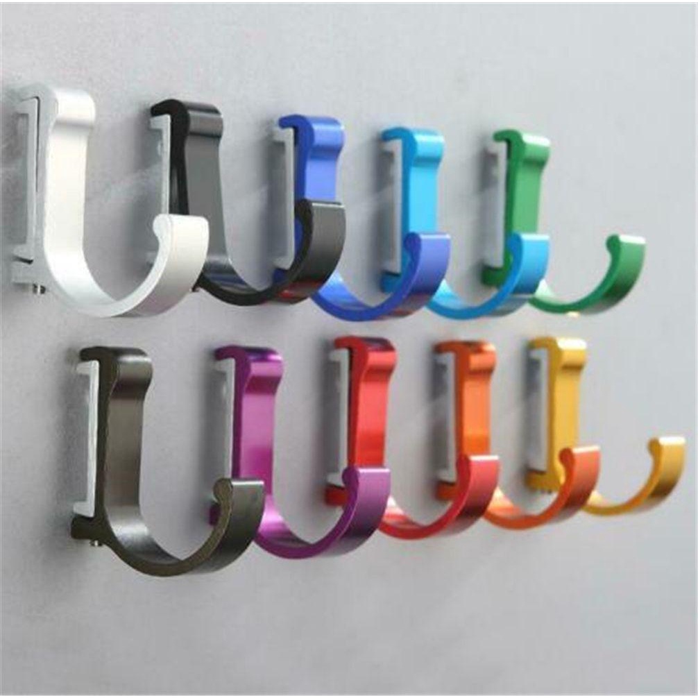 Towel Hanger, Coat Key Bag Wall Mounted Hooks, High