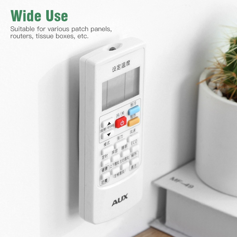 Giá giữ ổ cắm FONKEN dạng thanh dán tường cố định có thể tháo gỡ