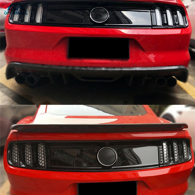 Set 6 Miếng Dán Trang Trí Đèn Đuôi Xe Ô Tô Ford Mustang 2015-2017