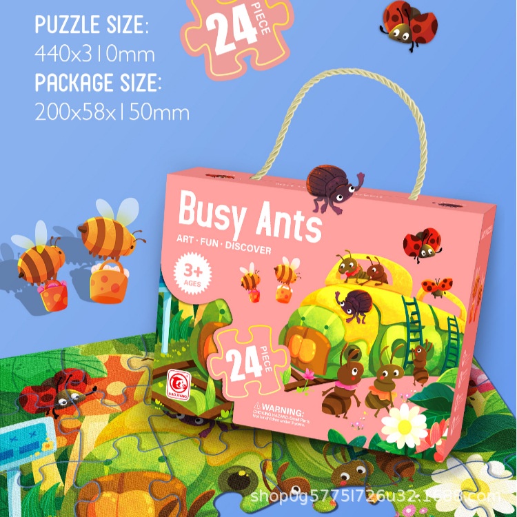 Bộ Đồ Chơi Xếp Hình Giáo Dục Trẻ Em TTD351