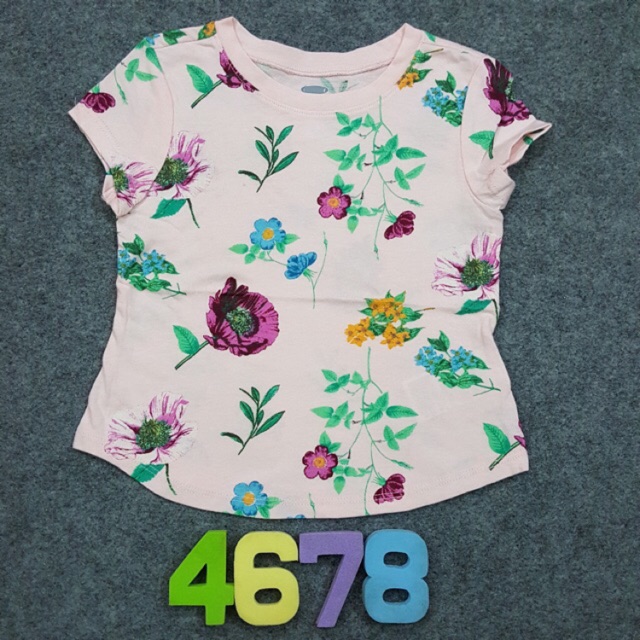 ÁO THUN BÉ GÁI TN OLDNAVY