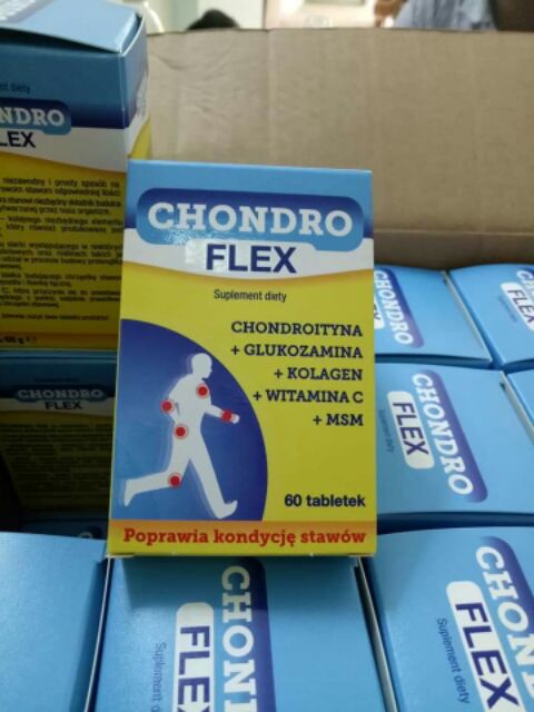 CHONDRO FLEX - Viên uống bổ khớp bổ sung glucosamin nuôi dưỡng xương khớp