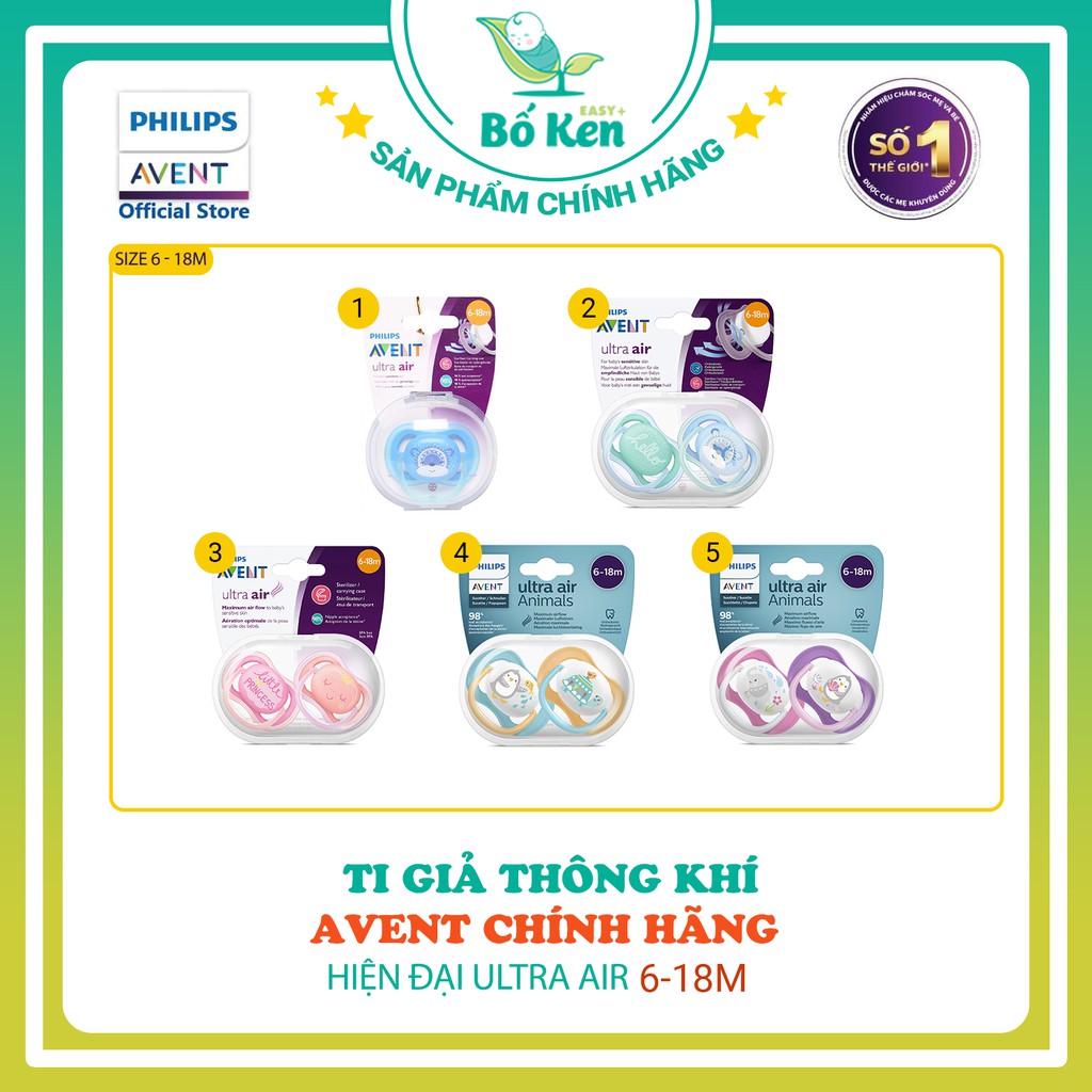 Shop Bố Ken Ty Giả Chỉnh Nha philips Avent