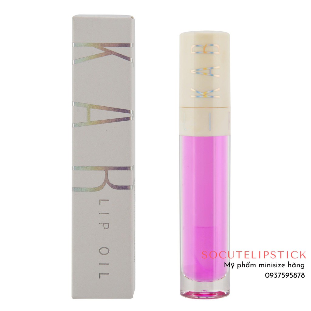 Son Dưỡng Kab Cosmetics KAB Cosmetics - Lemon + Lime Lip Oil Duo 39$ - Tách Set