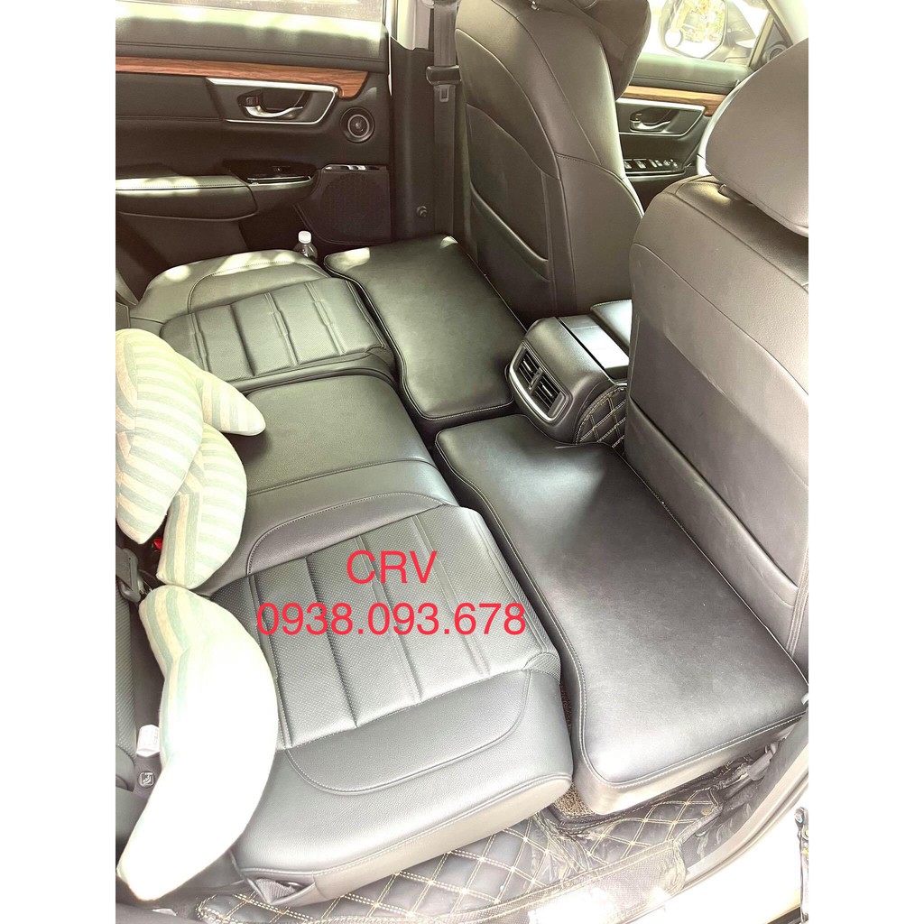 Ghế đệm thay cho đệm hơi xe ô tô Honda CRV - Tặng kèm túi vải đựng ghế có dây rút tiện lợi