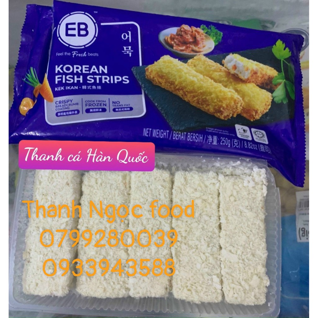 THANH CÁ HÀN QUỐC TẨM BỘT(chỉ giao hàng tp hcm)