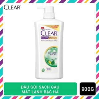 Dầu gội clear mát lạnh bạc hà 880g