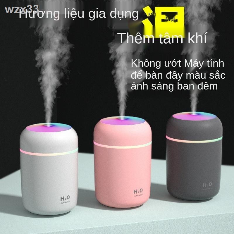 usb máy tạo ẩm phòng ngủ gia đình nhỏ mini câm công suất lớn phun sương air student xịt thơm xe hơi