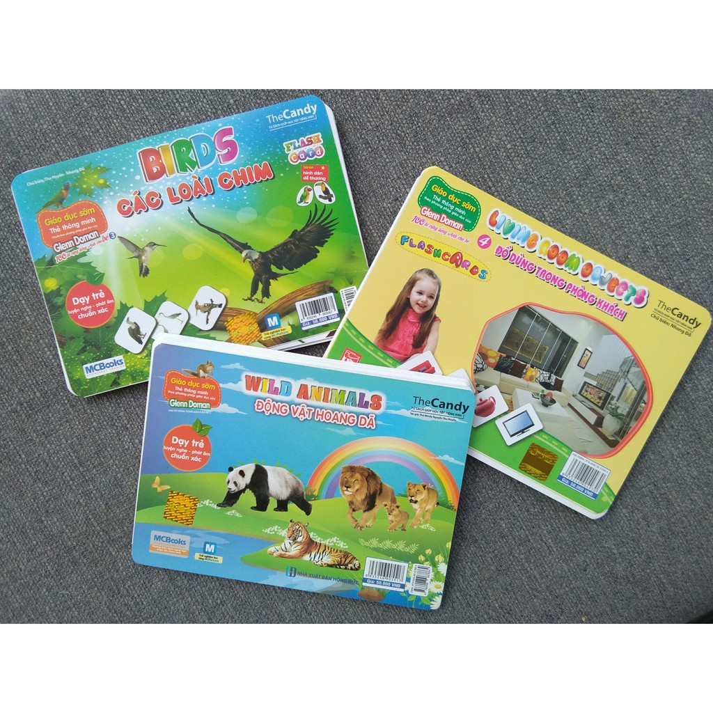 Flashcard Dạy Trẻ Theo Phương Pháp Glenn Doman - Các Loài Chim