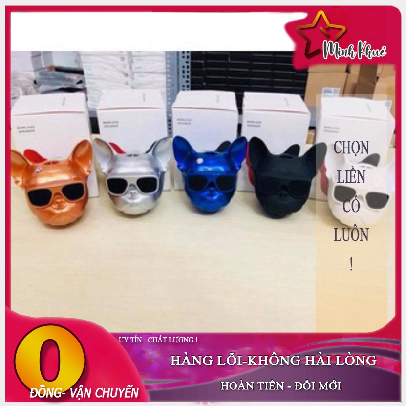 Loa Bluetooth hình đầu chó