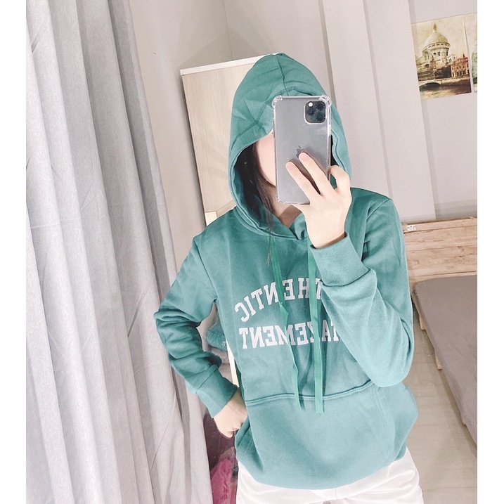 Áo hoodie in chữ