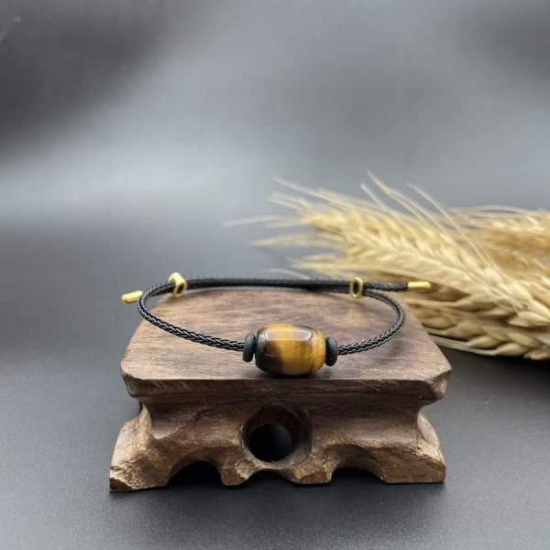 Vòng tay nam nữ dây cước lu thống đầu xuôi đuôi lọt may mắn