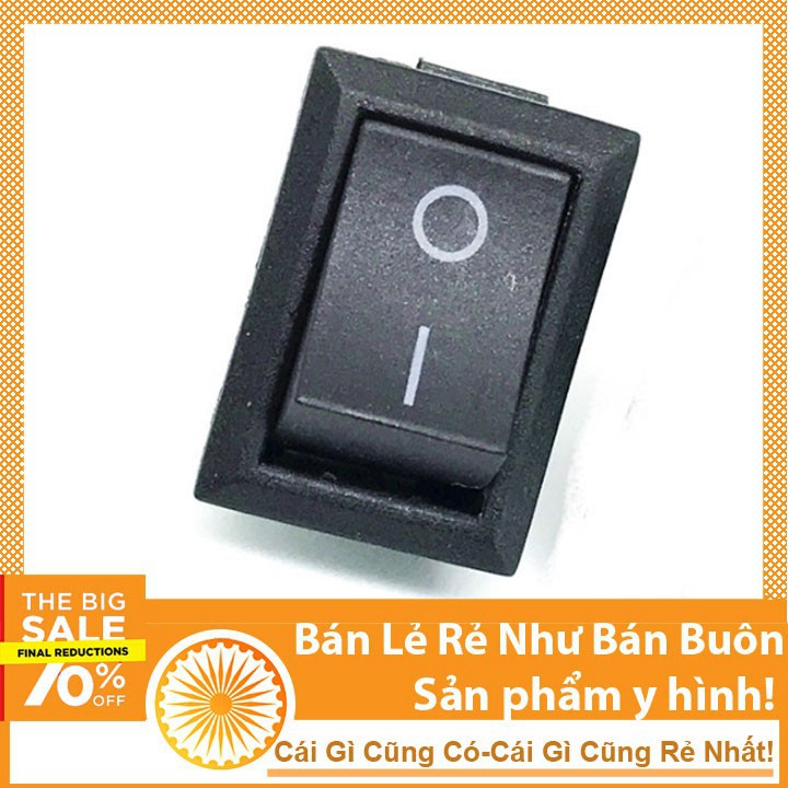 Công tắc bập bênh 6A 250V KCD101