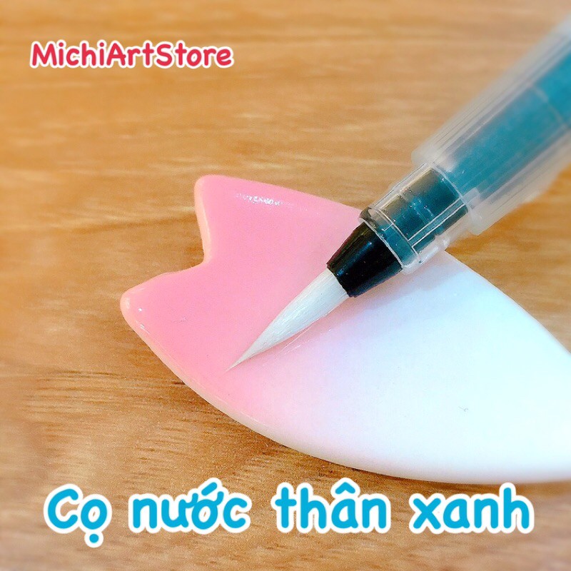 [Michi Art Store] Bút cọ màu nước Sakura, bút vẽ lông nhân tạo Water Brush