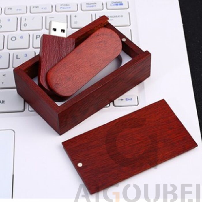 High-speed USB 2.0 memory 1GB 2GB 4GB 8GB 16GB 32GB 64GB 128GB unique rotating wooden