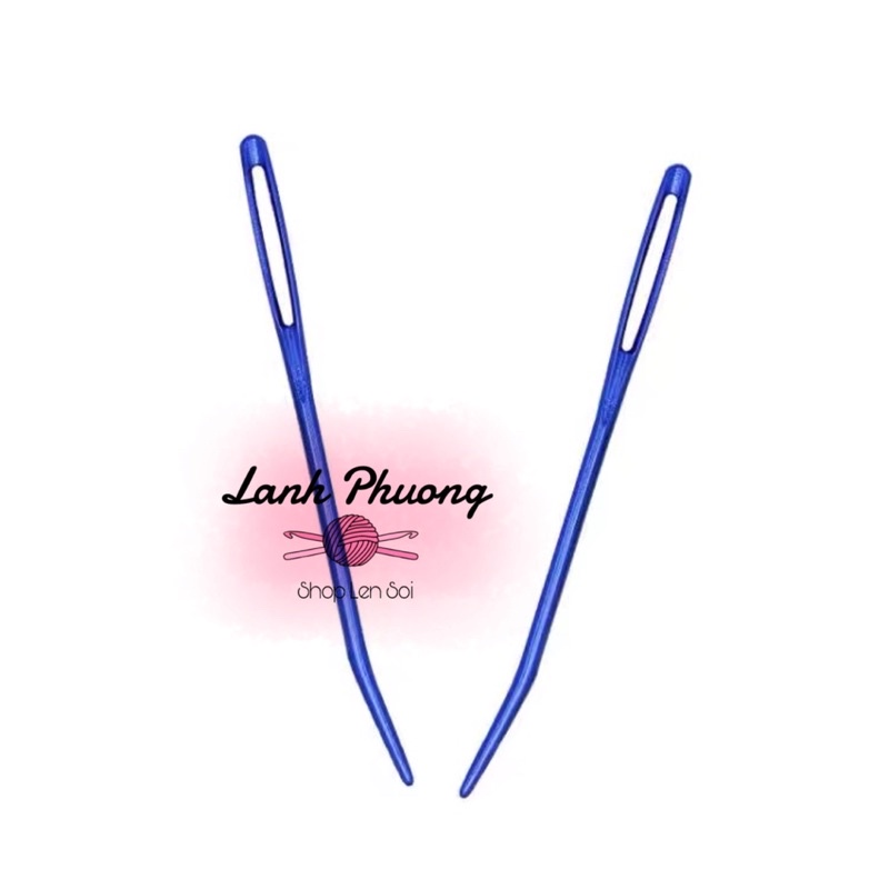 Vỉ 2 Kim Khâu Đầu Cong SKC