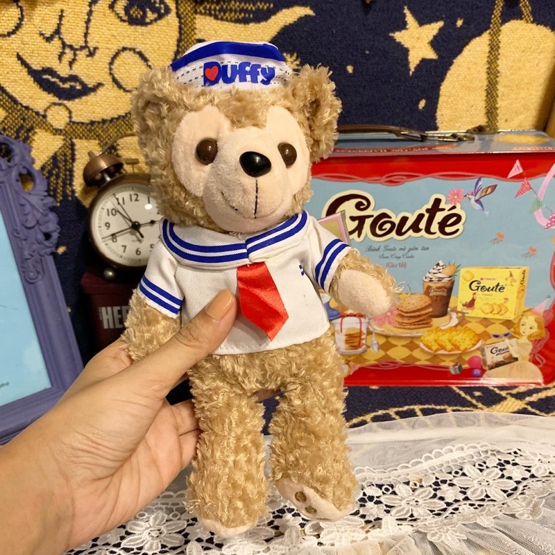 Gấu bông teddy duffy bear chính hãng disney - thú nhồi bông đồ chơi dễ thương phong cách Âu mỹ