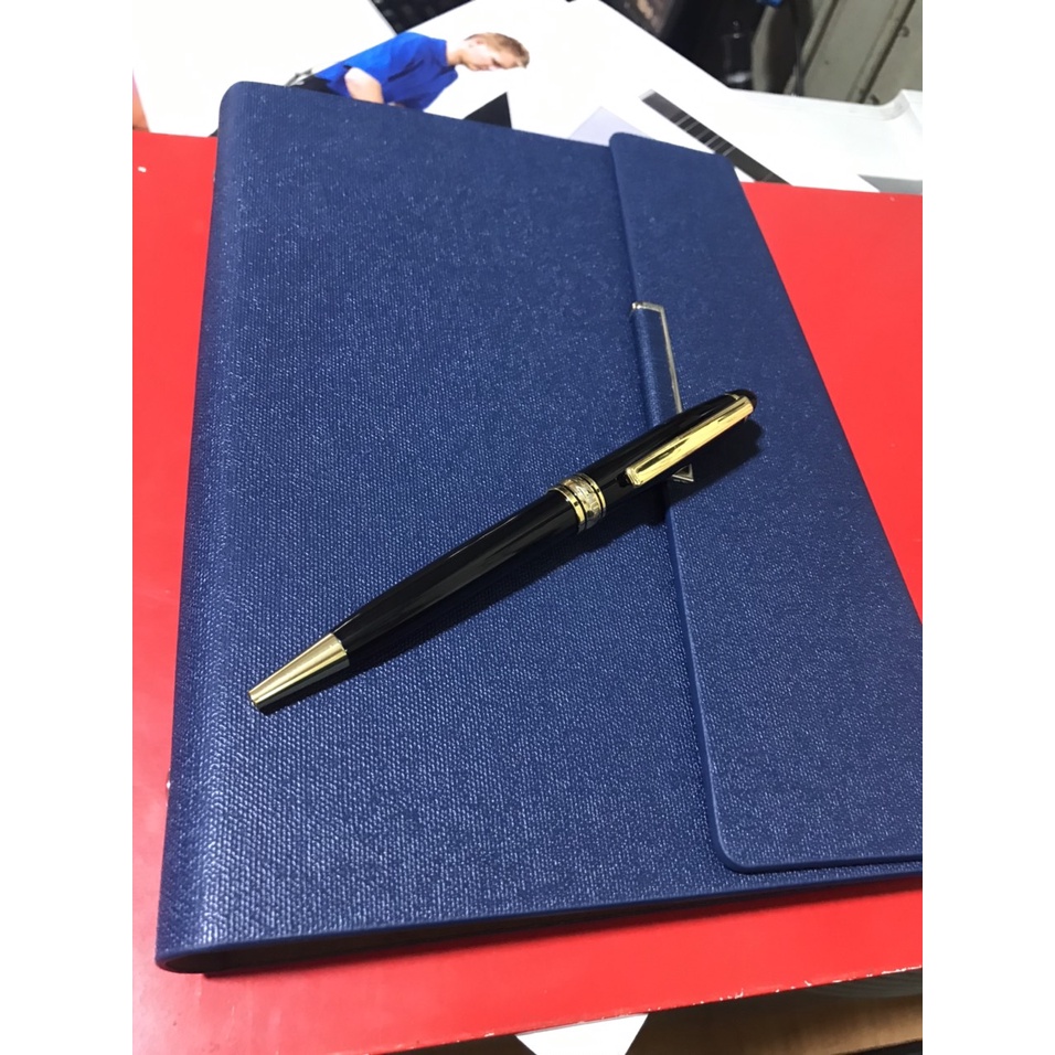 Bộ Quà Tặng Sổ + Bút ký, logo công ty