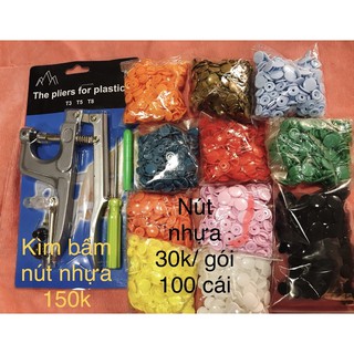 Kìm bấm cúc nhựa