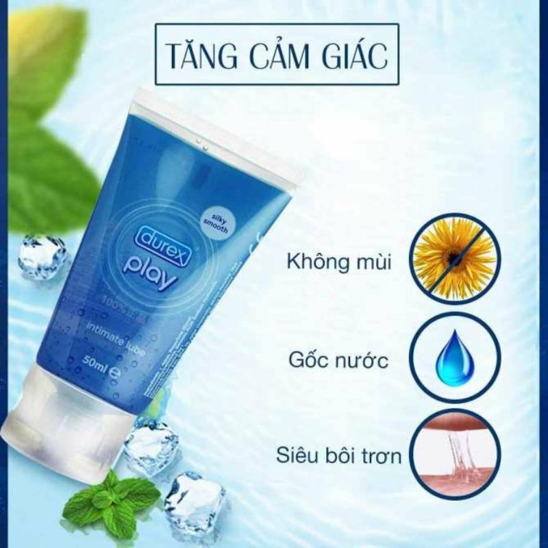 Durex play 50ml nhỏ gọn