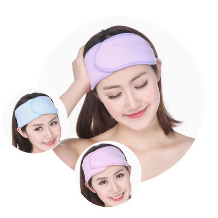 Băng đô mềm dùng để rửa mặt/ trang điểm cho nữ | BigBuy360 - bigbuy360.vn