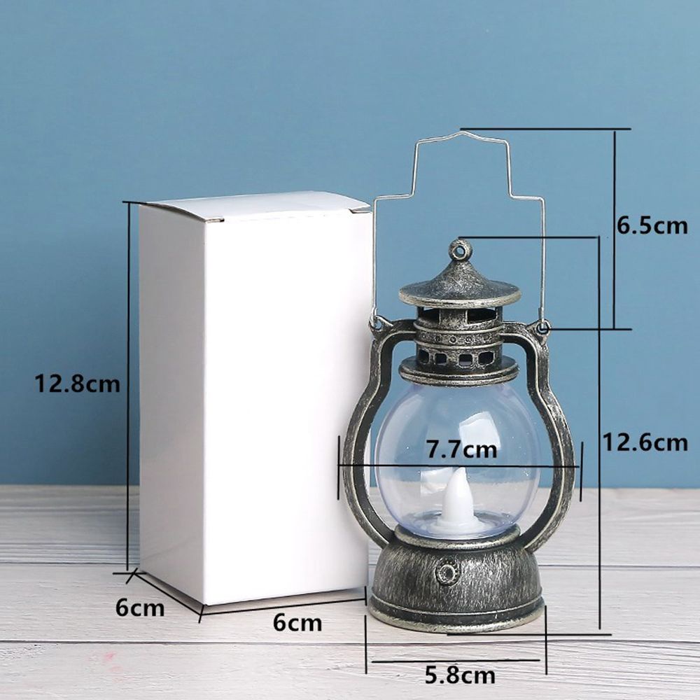 Đèn dầu LED xinh xắn dùng dùng treo trang trí tiệc giáng sinh / nhà DIY