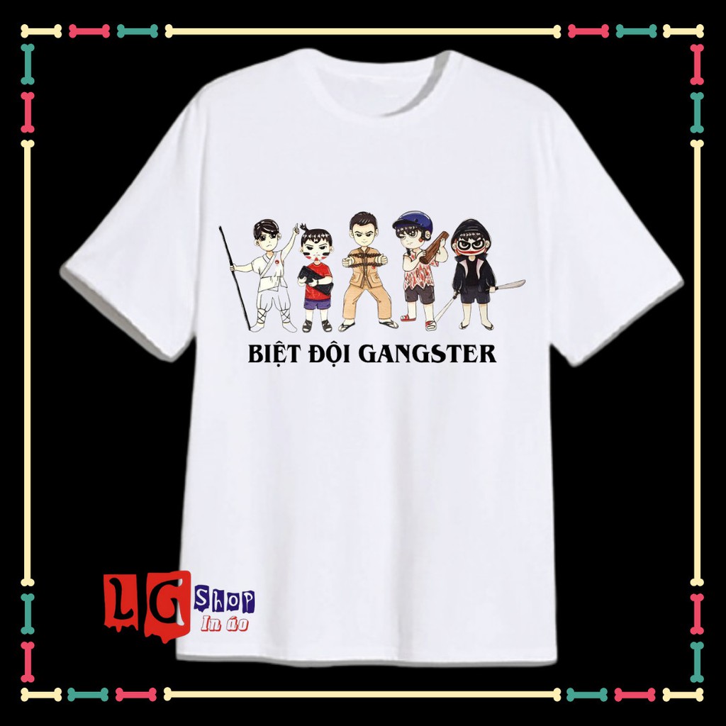 [Mã SKAMLTSM9 giảm 10% đơn 99K] ÁO THUN BIỆT ĐỘI GANGSTER