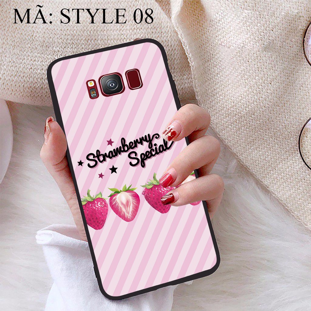 Ốp lưng Samsung S8 viền dẻo TPU BST Phong cách
