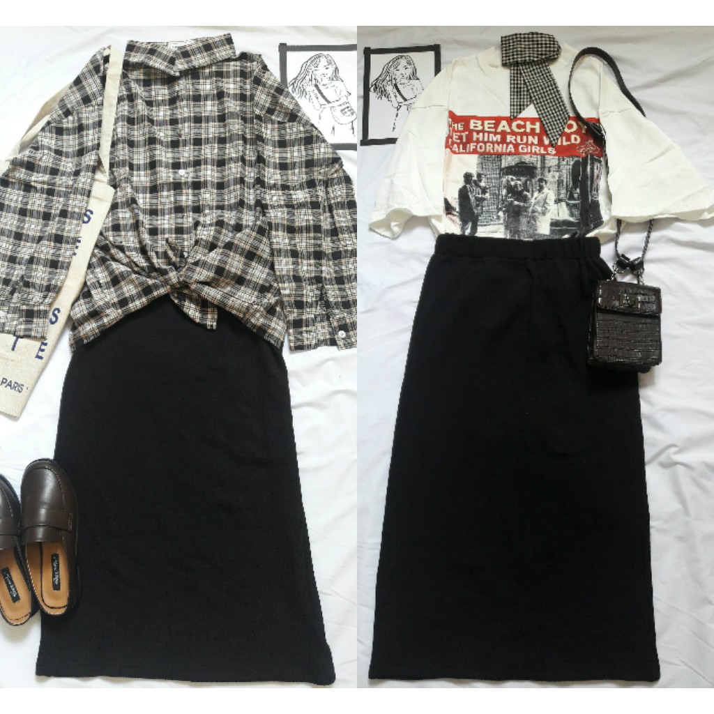 [SẴN]-Chân váy len Style Hàn (CV09)