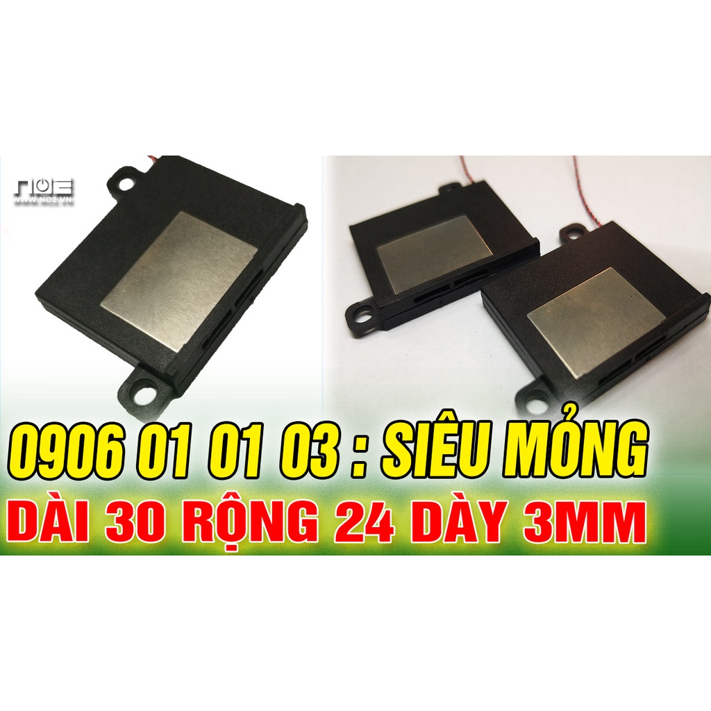 Loa độ laptop N8 , loa chế laptop siêu mỏng cho laptop đời cao, Dài 30 rộng 24 dày 2.5mm âm thanh siêu hay